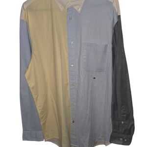 Tommy Hilfiger Men's Multicolor Button Down Shirt
